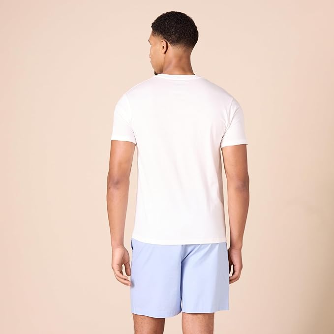 PACK (x6) T-shirts col V blanc