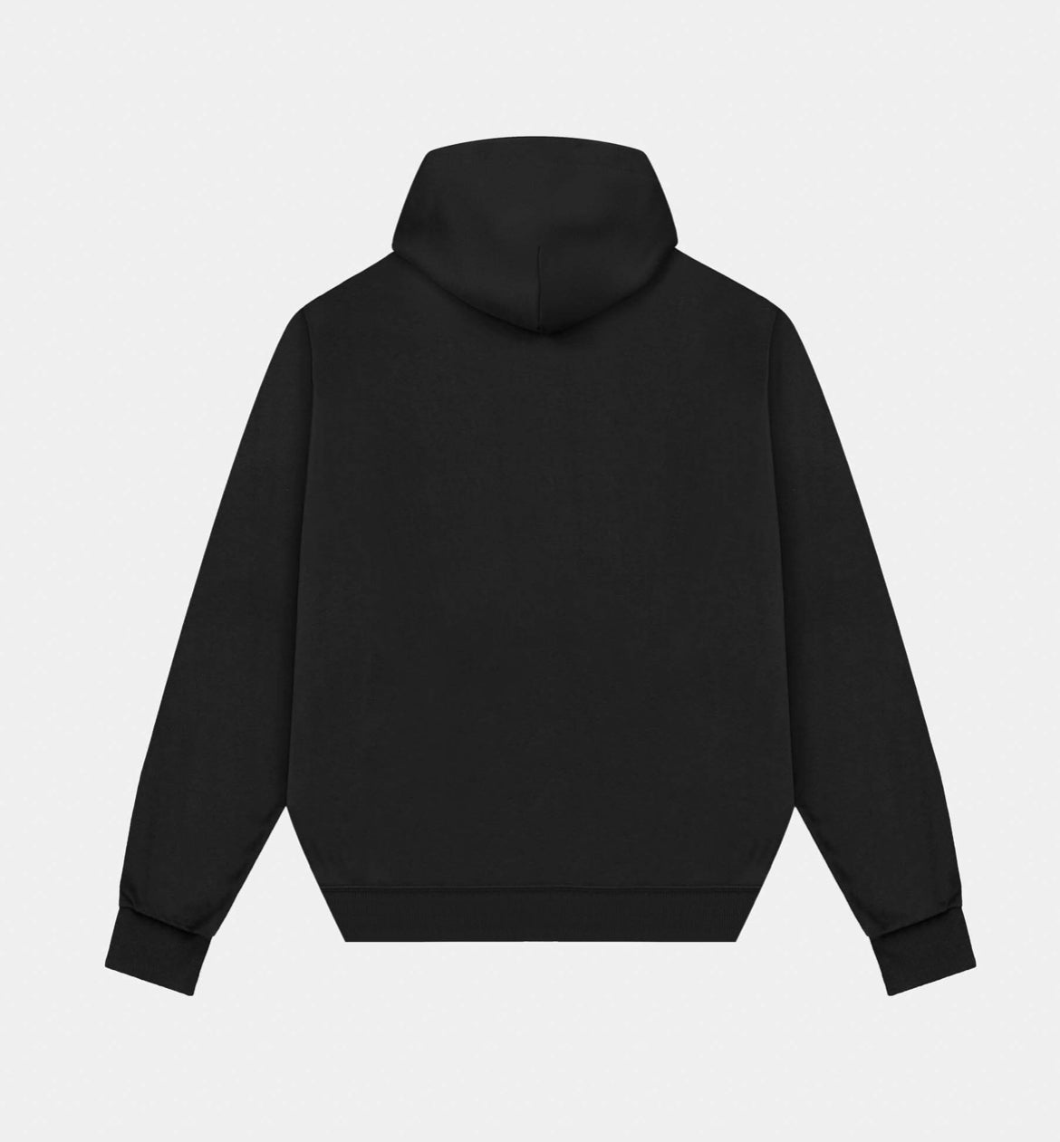 Hoodie Oversize Minimaliste Noir