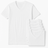 PACK (x6) T-shirts col V blanc