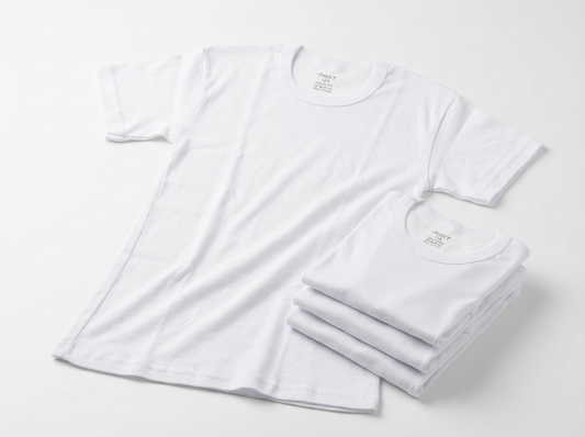 Pack 4 T-shirts Enfant – 100% Coton